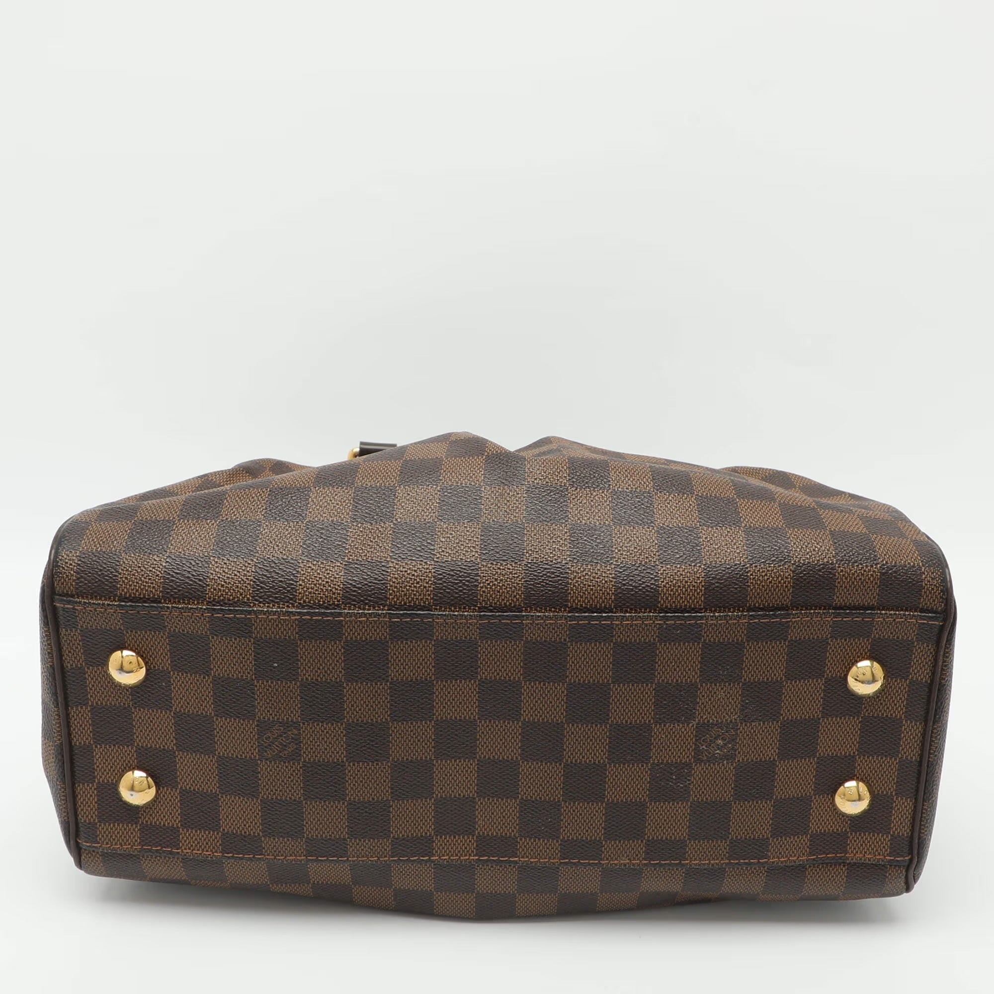 Louis Vuitton Trevi PM Damier Ebene Canvas Bag