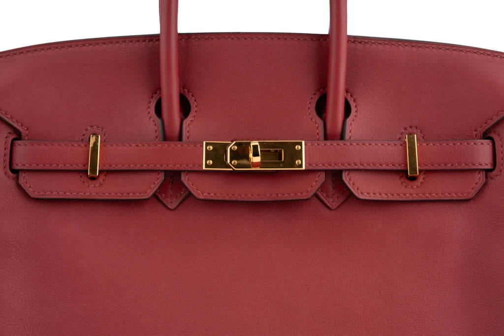Hermès Birkin 25 Swift Rouge Grenant GHW