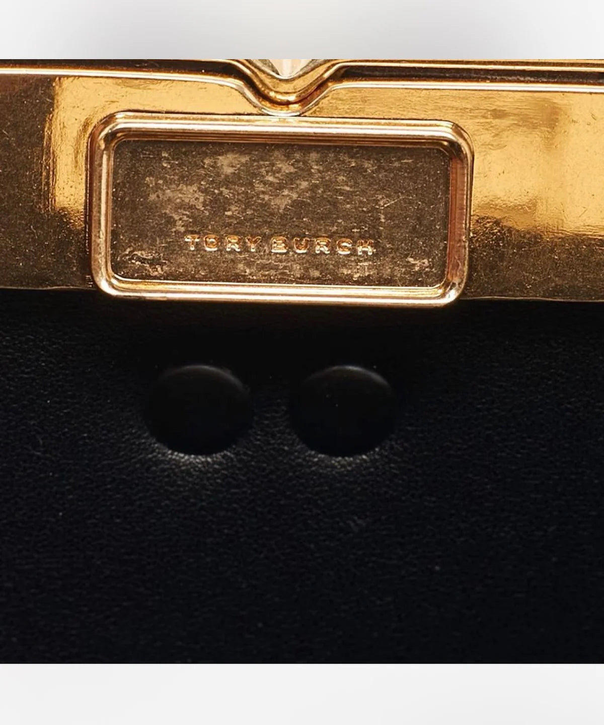 Tory Burch Eleanor Black Croc Embossed Leather Top Handle Bag