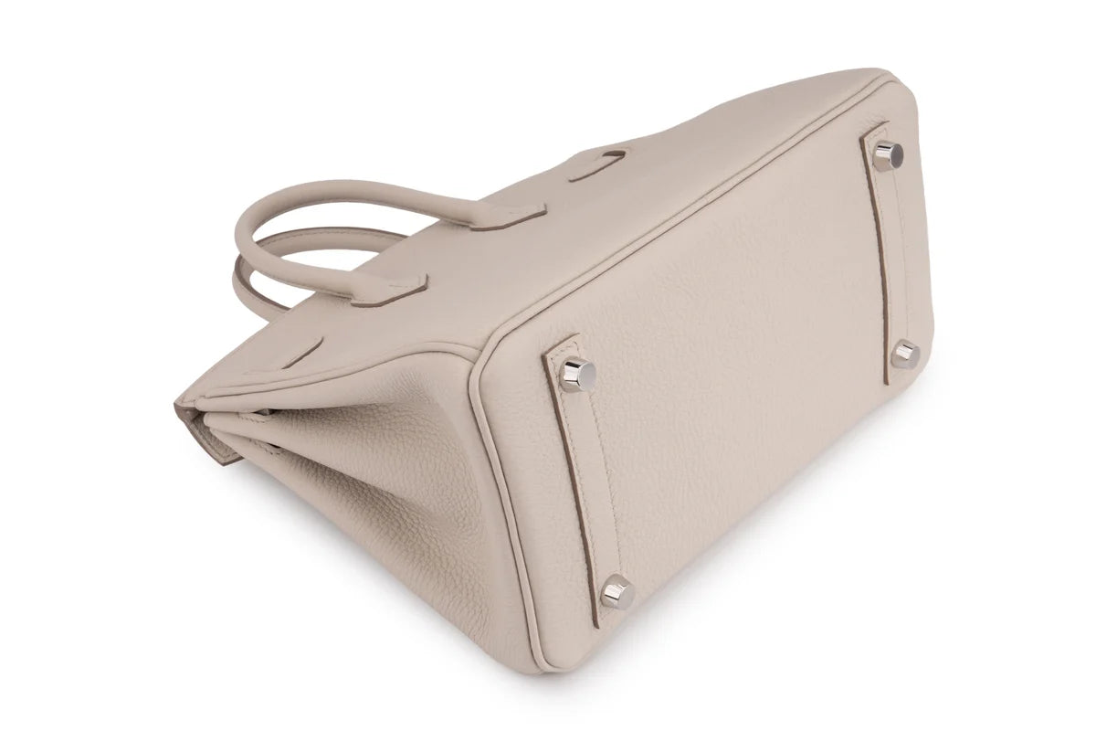 Hermès Birkin 25 Togo Beton PHW