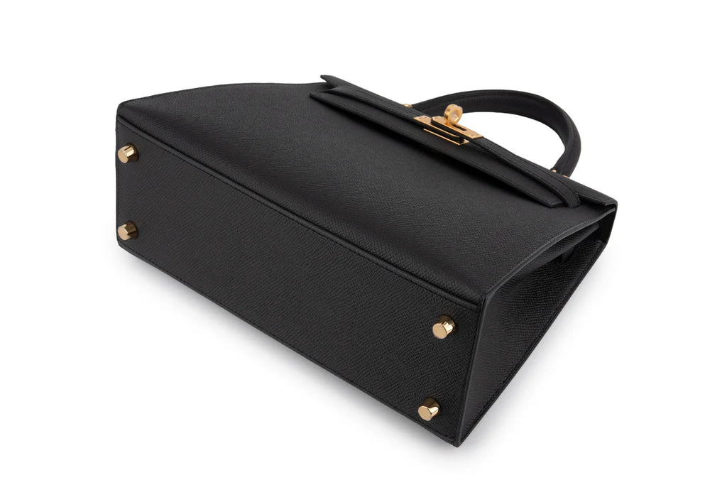 Hermès Kelly 25 Epsom Noir GHW
