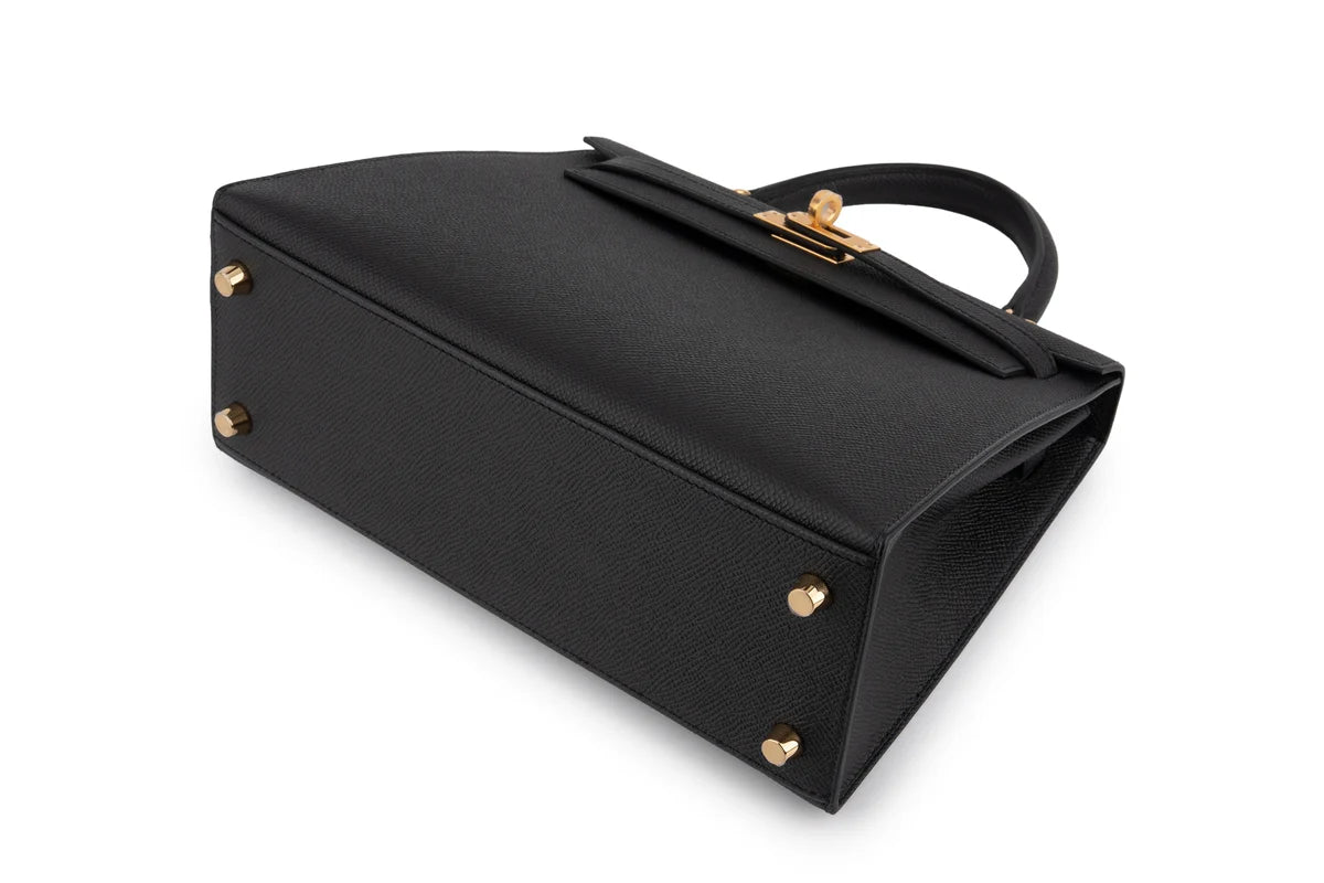 Hermès Kelly 25 Epsom Noir GHW