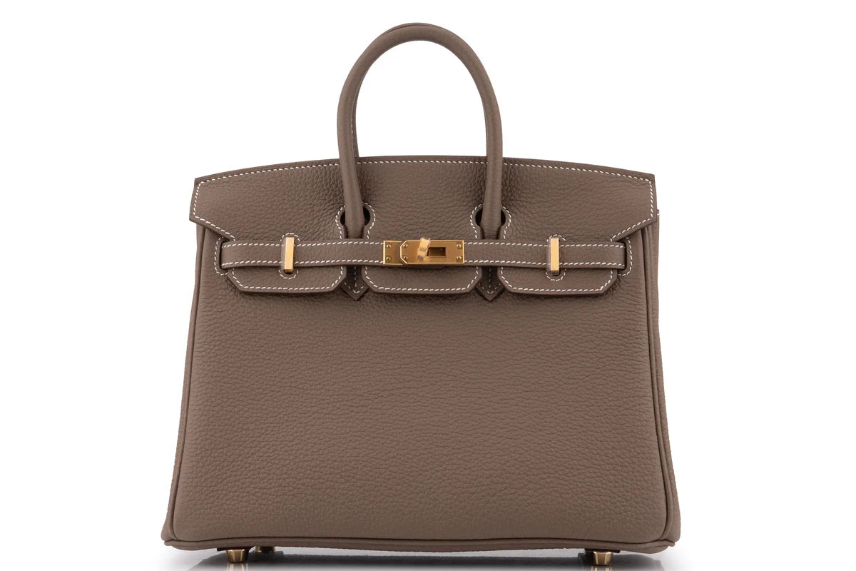 Hermès Birkin 25 Togo Etoupe BGHW