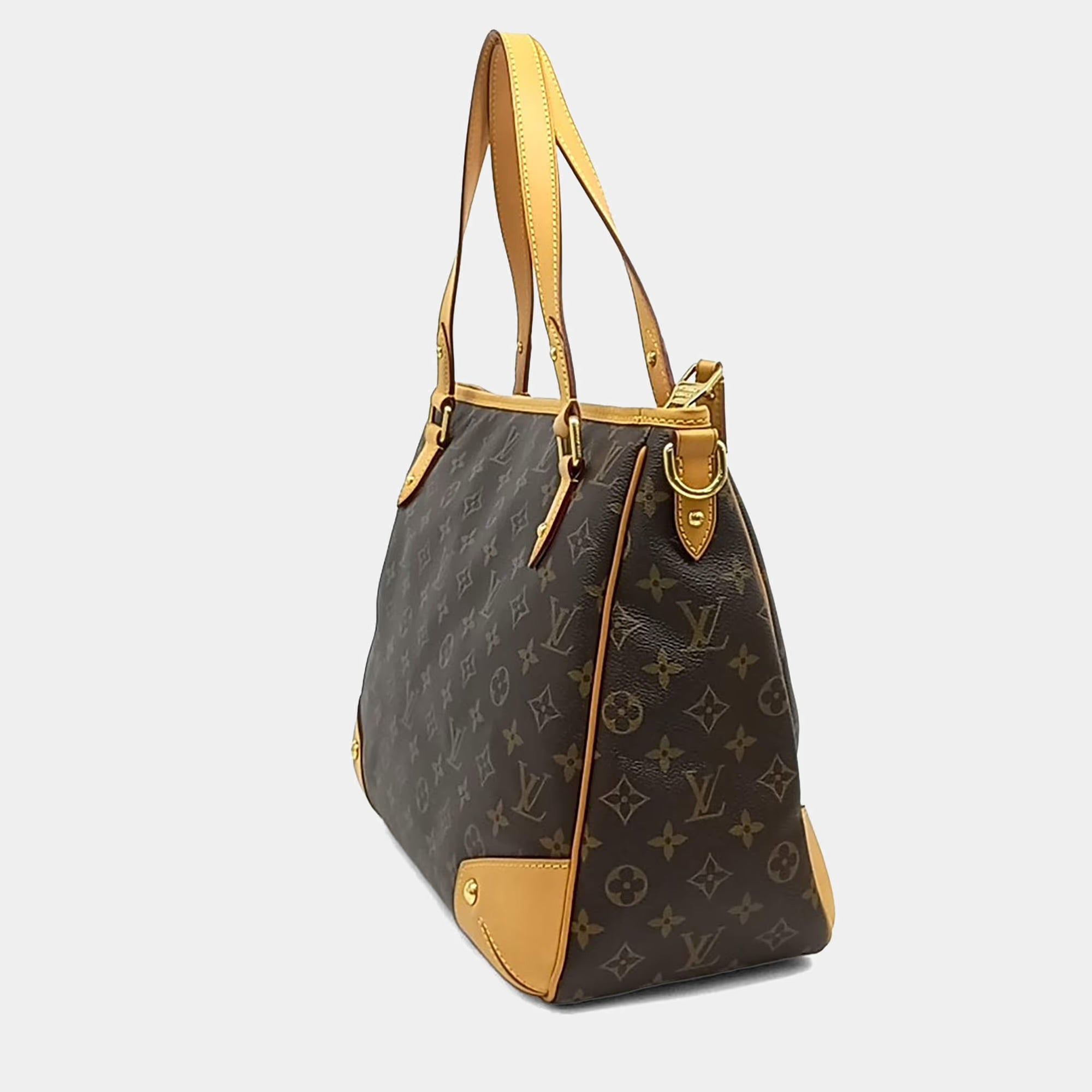 Louis Vuitton Monogram Estrella Brown Coated Canvas MM Bag