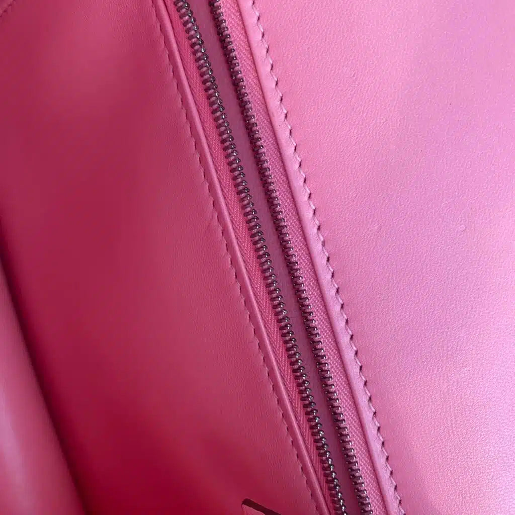 Hermes Constance 24 Rose Confetti PHW