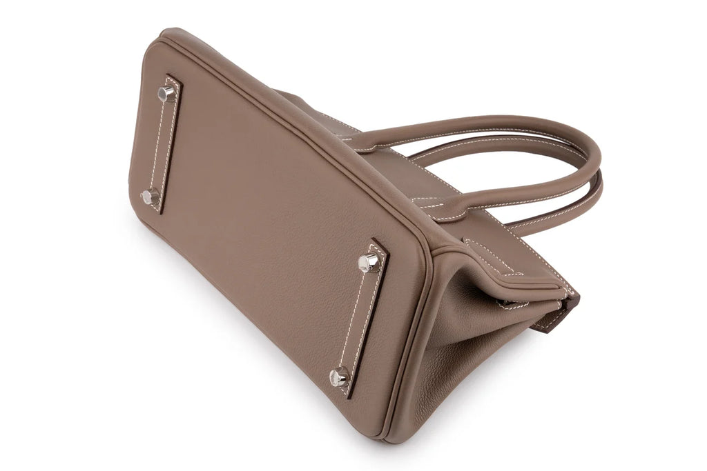 Hermès Birkin 29 Shoulder Evercolour Etoupe PHW