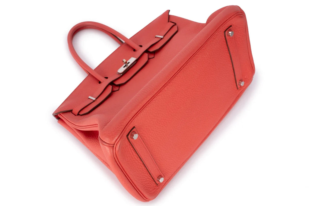 Hermès Birkin 35 Clemence Bougainvillea PHW