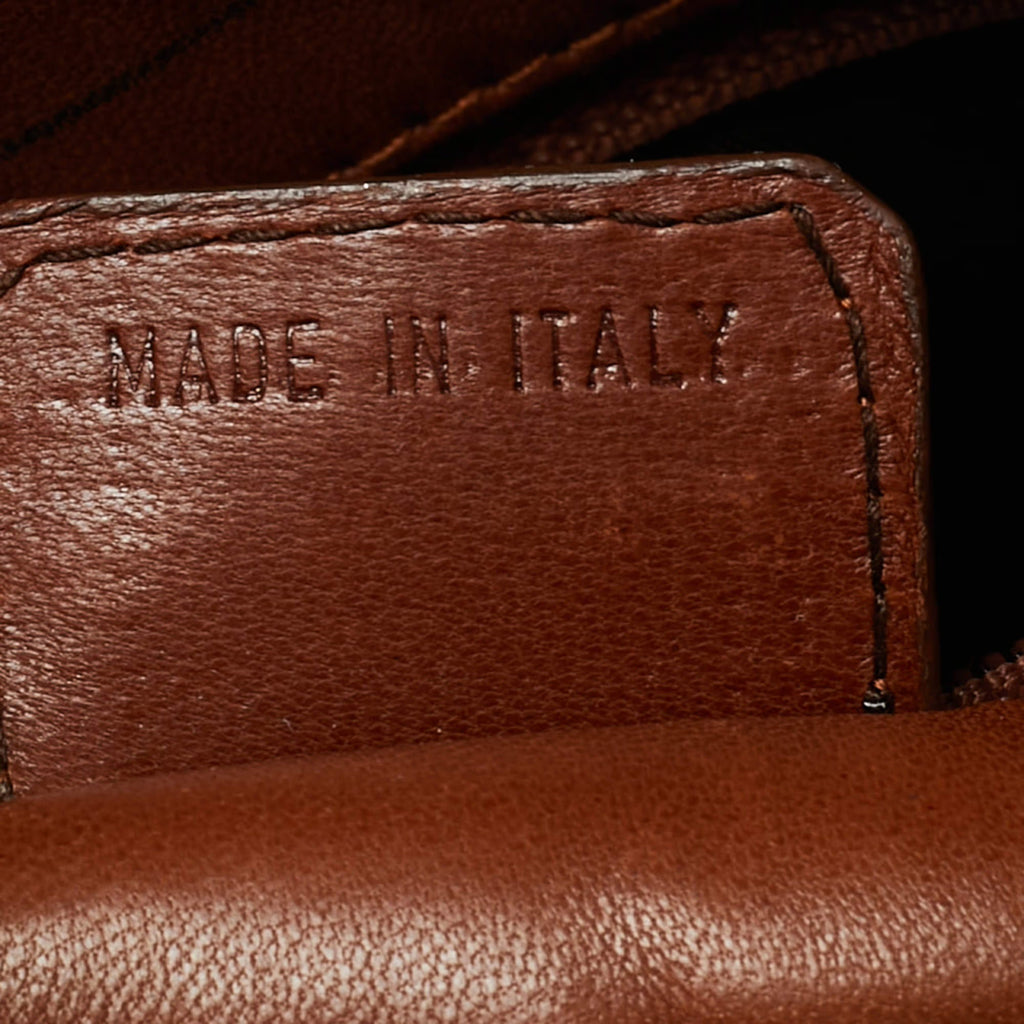 Dior Lady Dior Large Brown Crocodile Tote