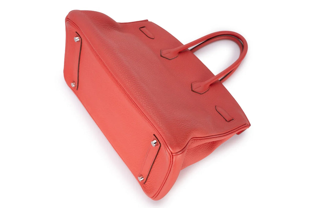 Hermès Birkin 35 Clemence Bougainvillea PHW