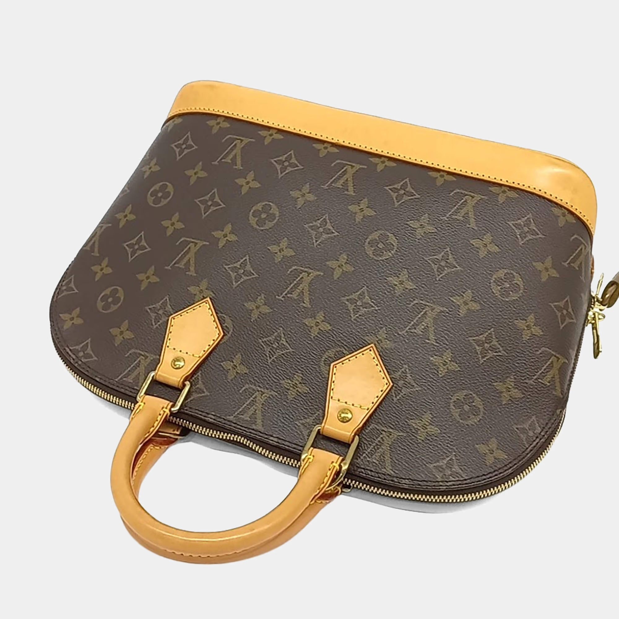 Louis Vuitton Brown Canvas Monogram Alma PM