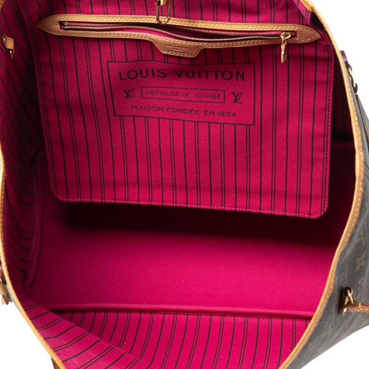 Louis Vuitton Monogram Canvas Neverfull GM Bag
