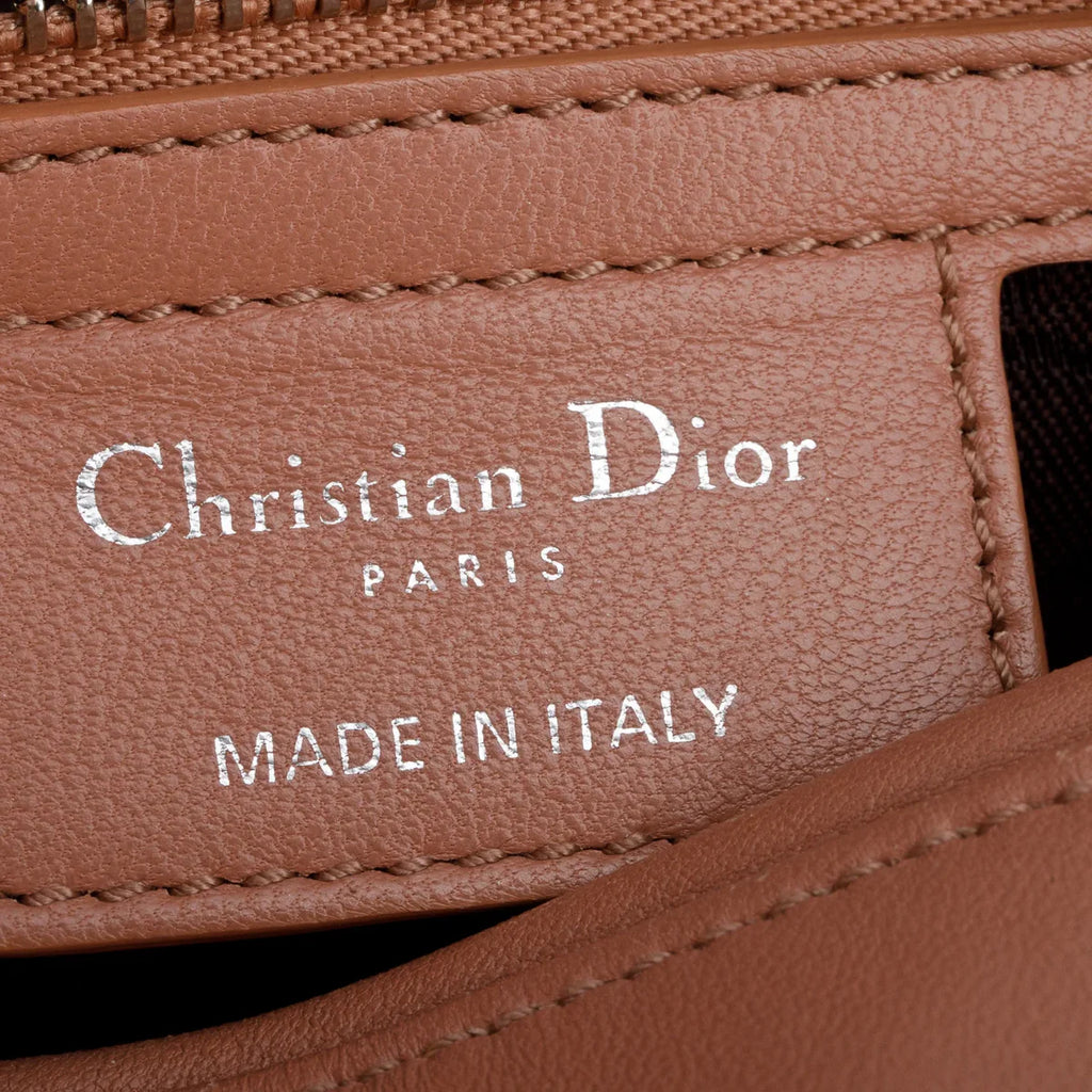 Christian Dior Pink Cannage Lambskin Leather Medium Lady Dior Bag