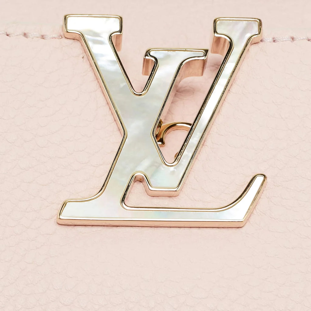 Louis Vuitton Capucines Mini Pink Taurillon Leather Top Handle Bag