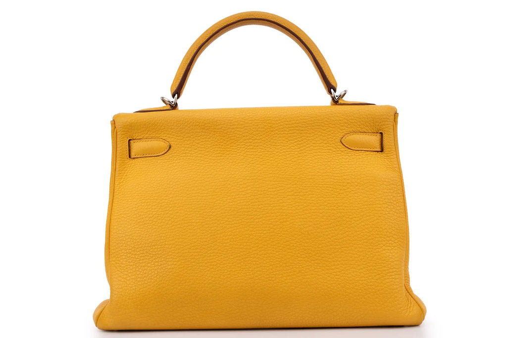 Hermès Kelly 32 Togo Soleil PHW