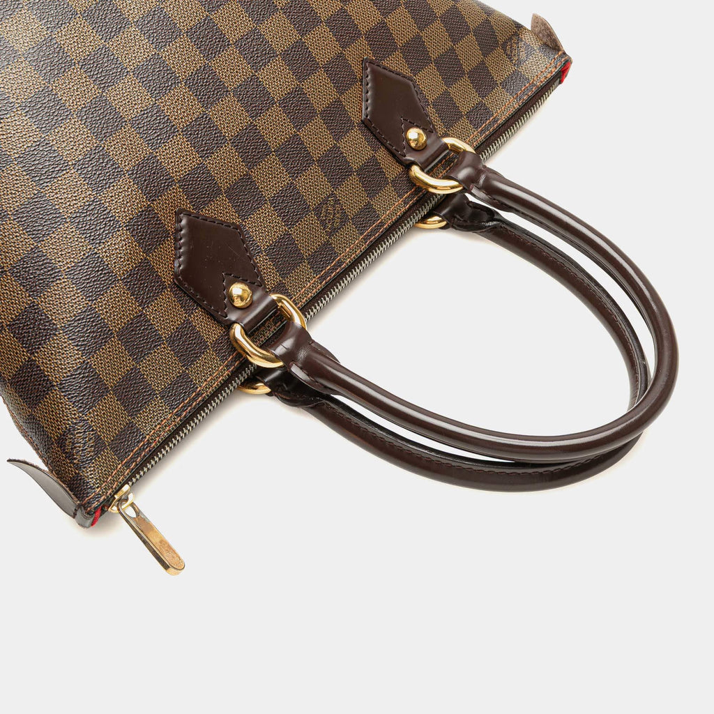 Louis Vuitton Brown Damier Ebene Saleya PM