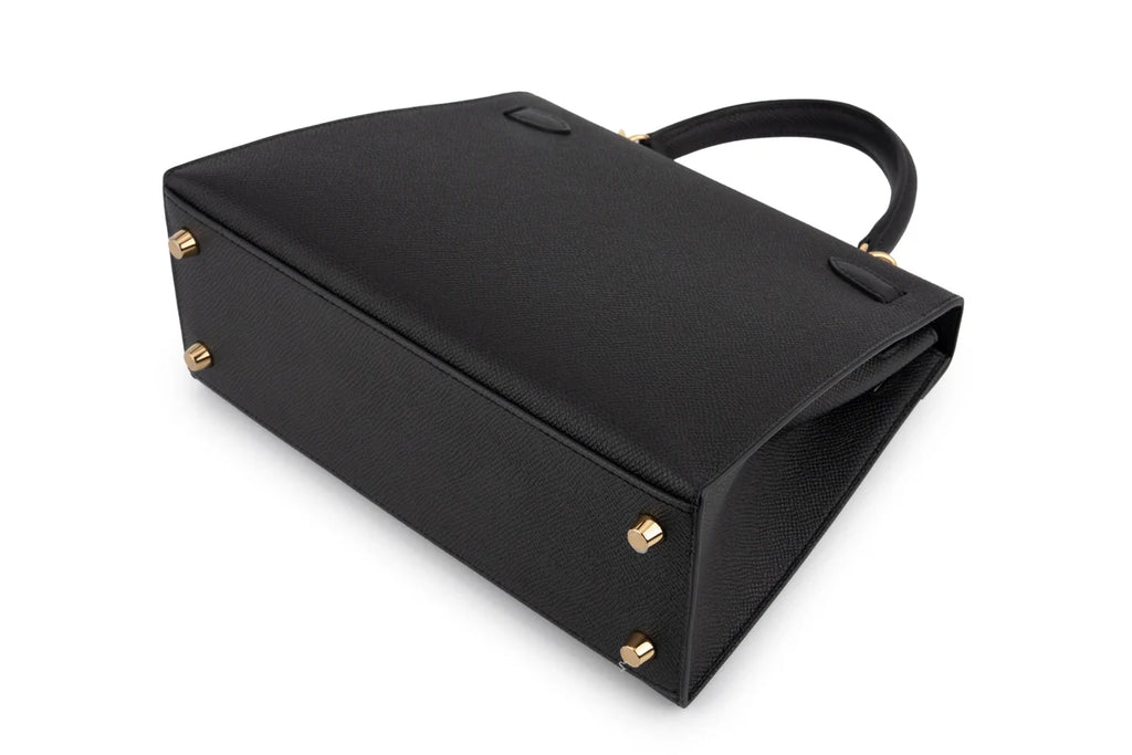 Hermès Kelly 25 Epsom Noir GHW