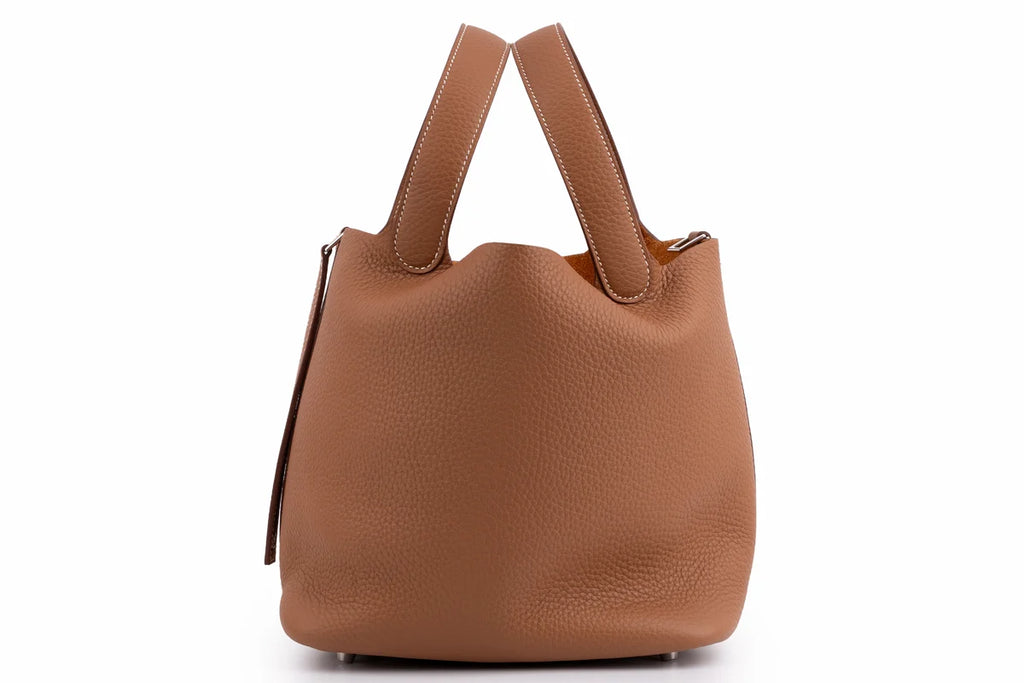 Hermès Picotin 22 Clemence Gold PHW