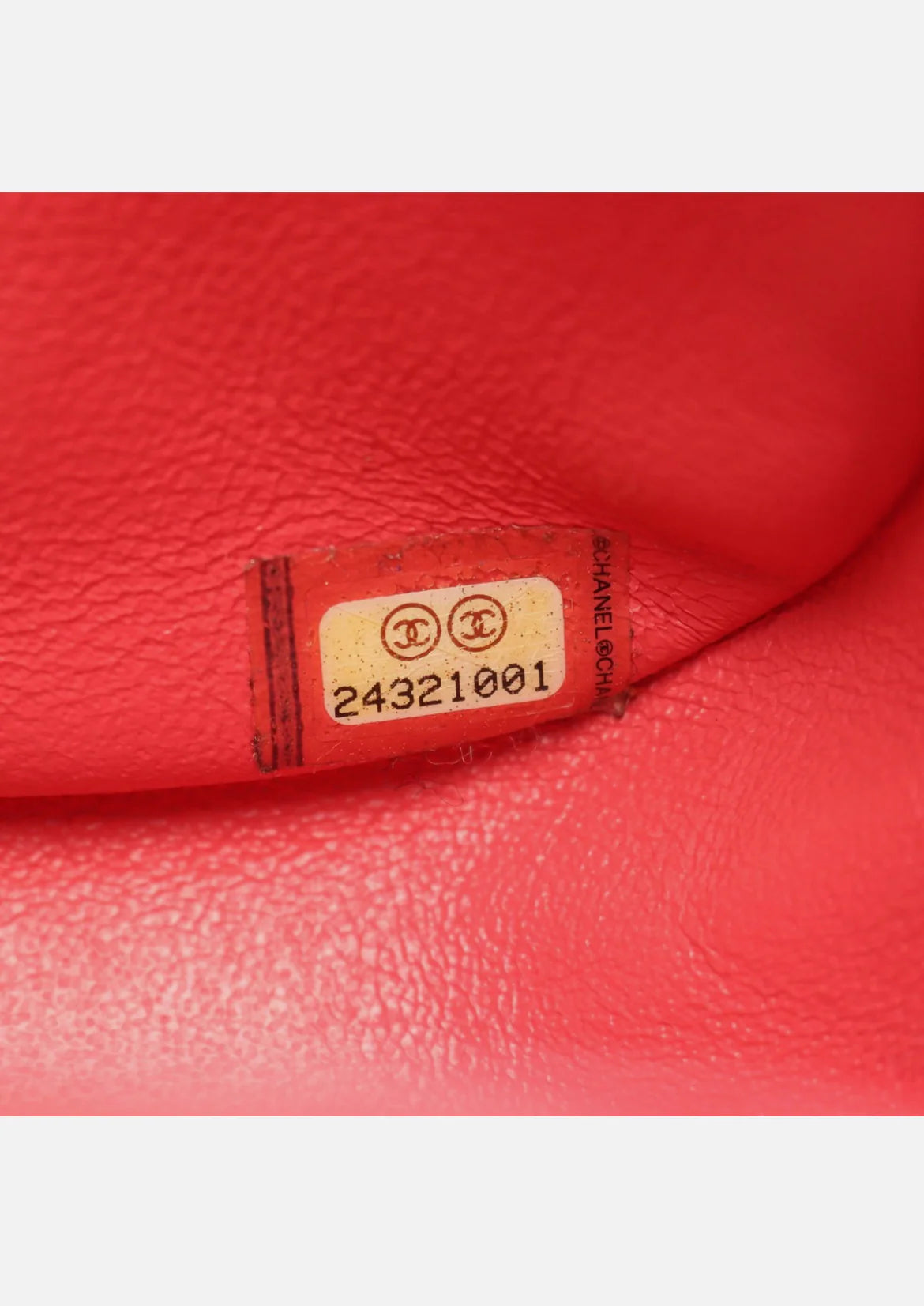 Chanel V 2WAY Shoulder Bag Pink Lambskin Leather