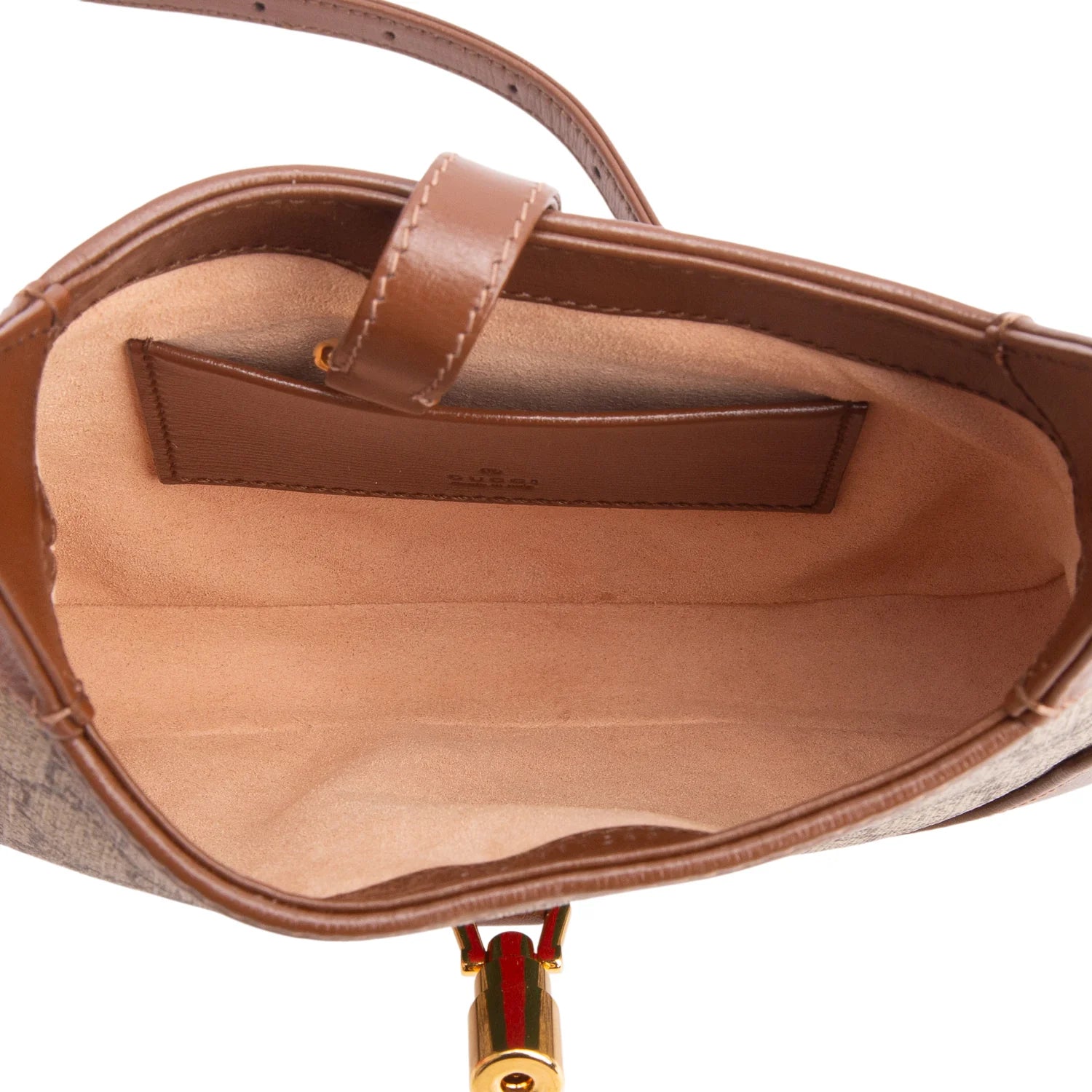 Gucci GG Supreme Monogram Azalea Calfskin Web Mini Jackie 1961