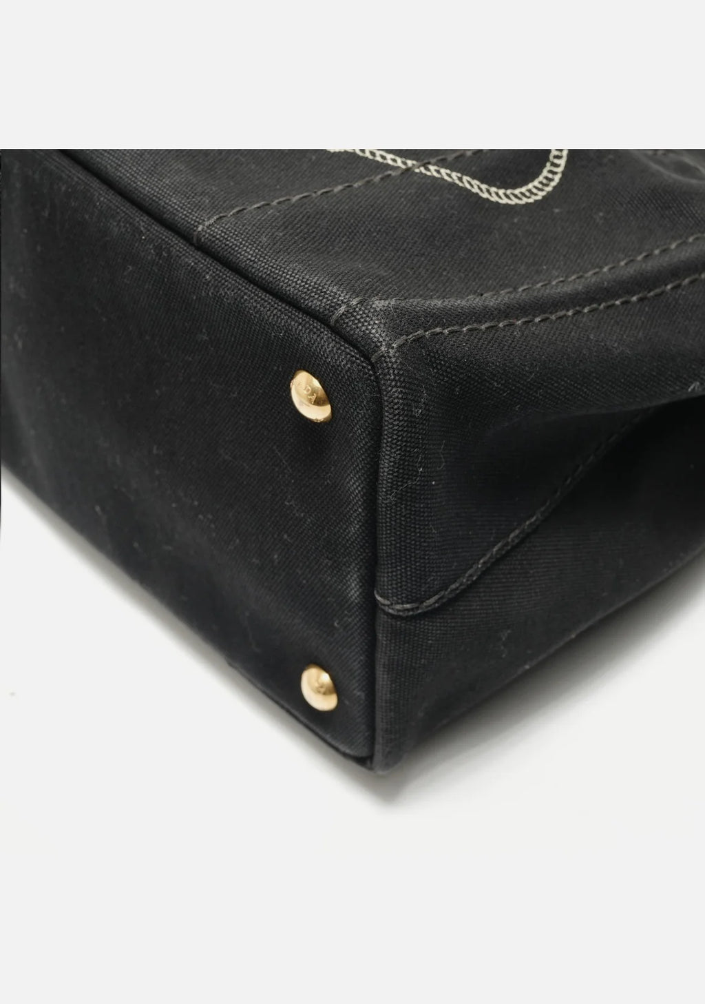 PRADA Canapa SS 2WAY Handbag black