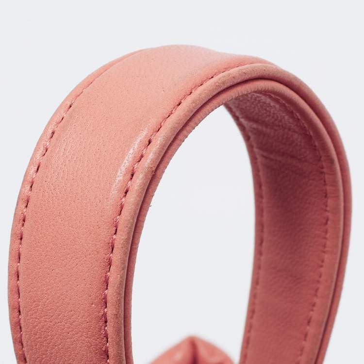 Chanel Pink Quilted Leather Drawstring Bucket Bag