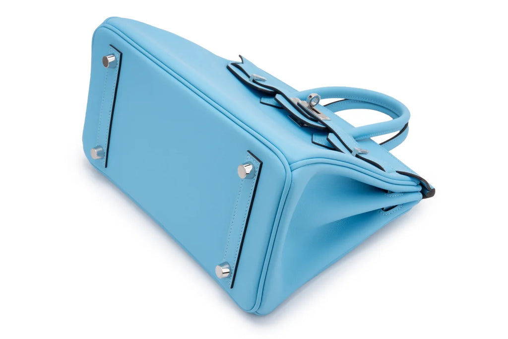 Hermès Birkin 25 Swift Blue Celeste PHW