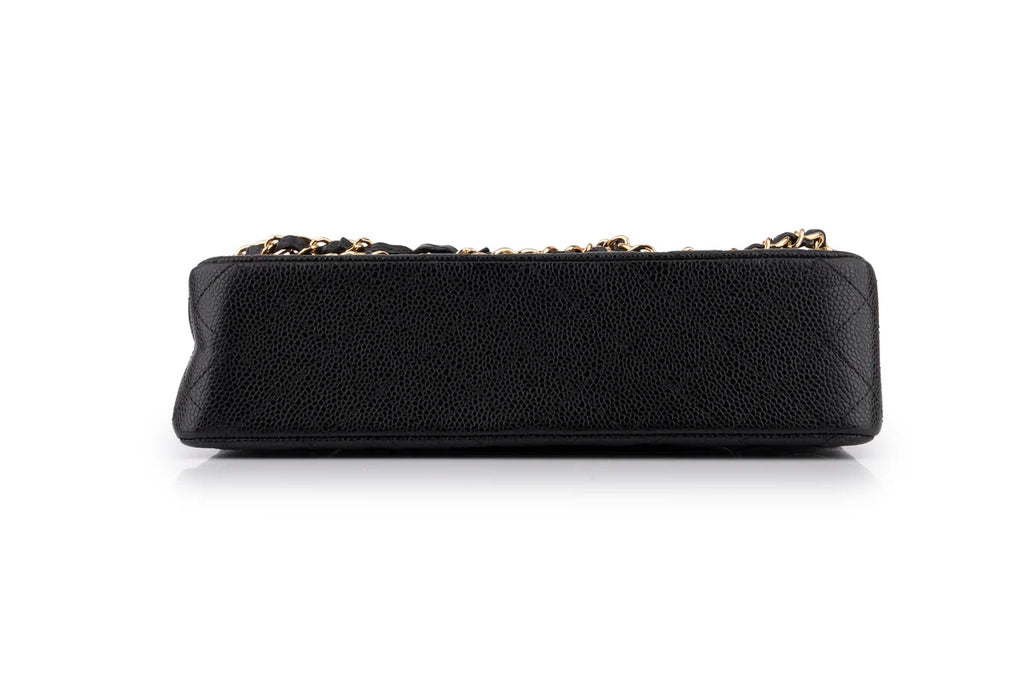 Chanel Classic Medium Double Flap Caviar Black GHW