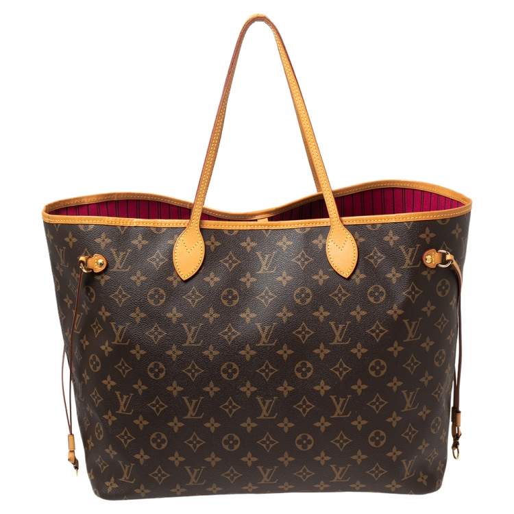 Louis Vuitton Monogram Canvas Neverfull GM Bag