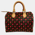 Louis Vuitton Speedy 25 Monogram Cherry Leather Handbag