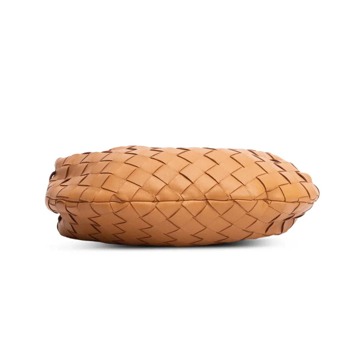 Bottega Veneta Brown Lambskin Intrecciato Mini Jodie