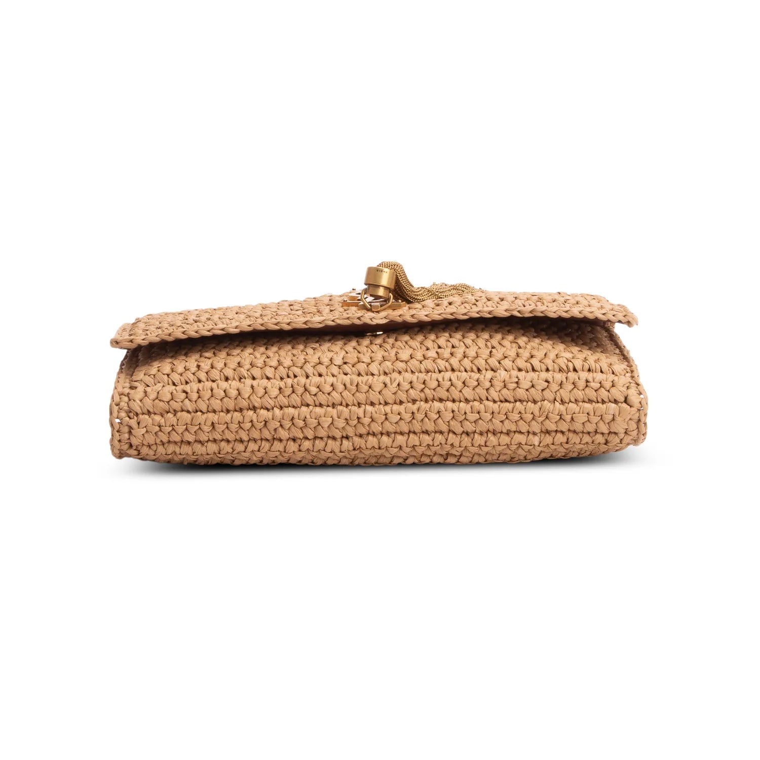 Saint Laurent 2025 Raffia Monogram Tassel Kate 99