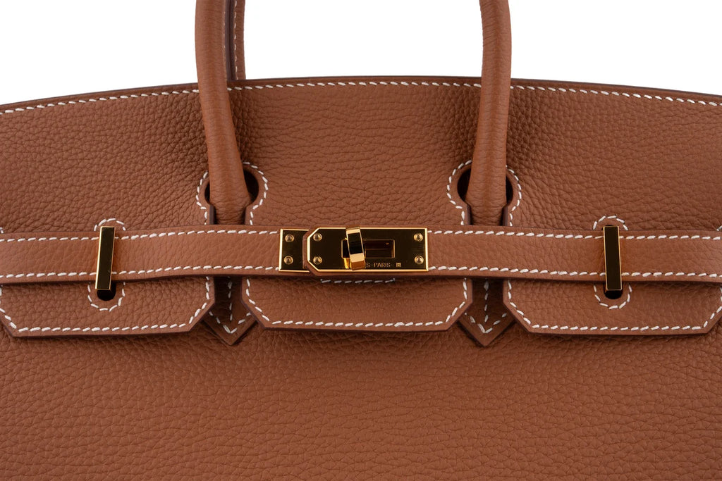 Hermès Birkin 25 Togo Gold GHW