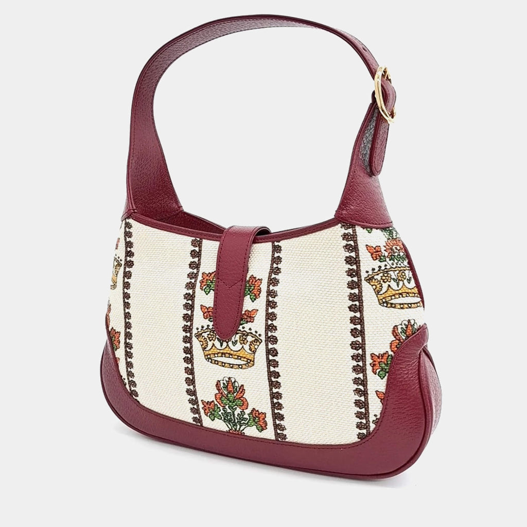 Gucci Multicolor Leather Jackie 1961 Small Hobo Bag
