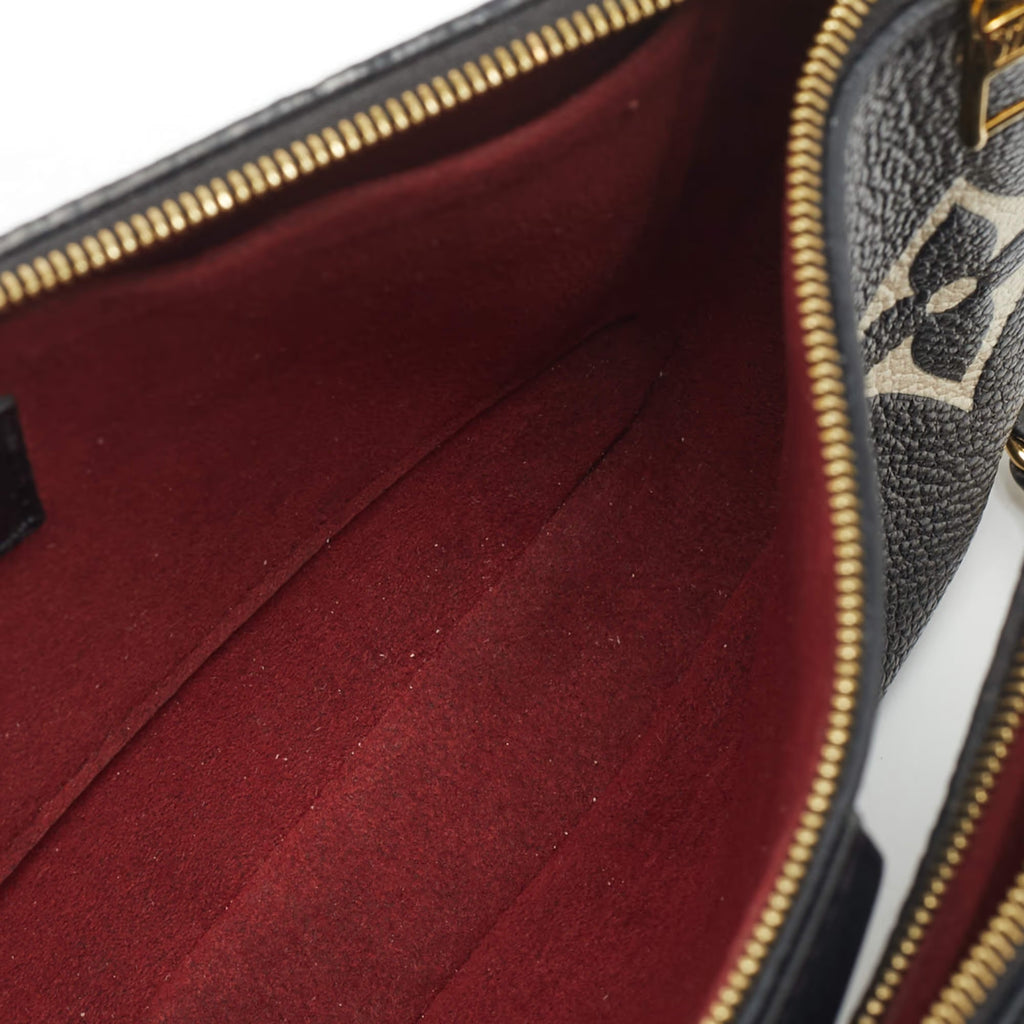 Louis Vuitton Multi Pochette Accessoires Bicolor Monogram Empreinte Leather Bag