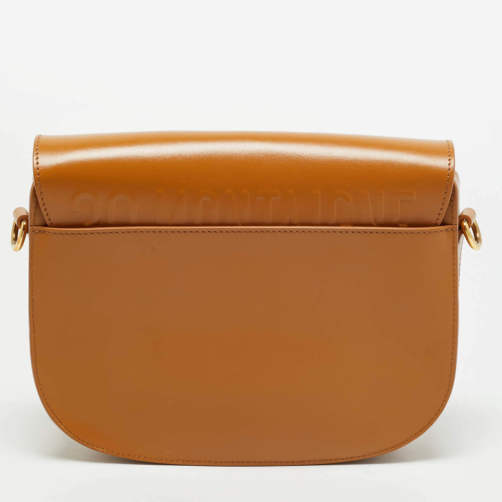 Dior Bobby Medium Tan Leather Crossbody Bag