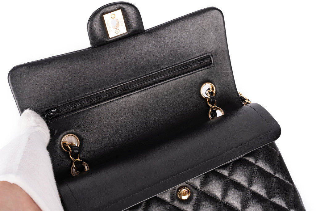 Chanel Mini Flapbag Lambskin Black GHW