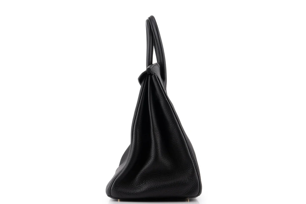 Hermès Birkin 35 Clemence Noir GHW
