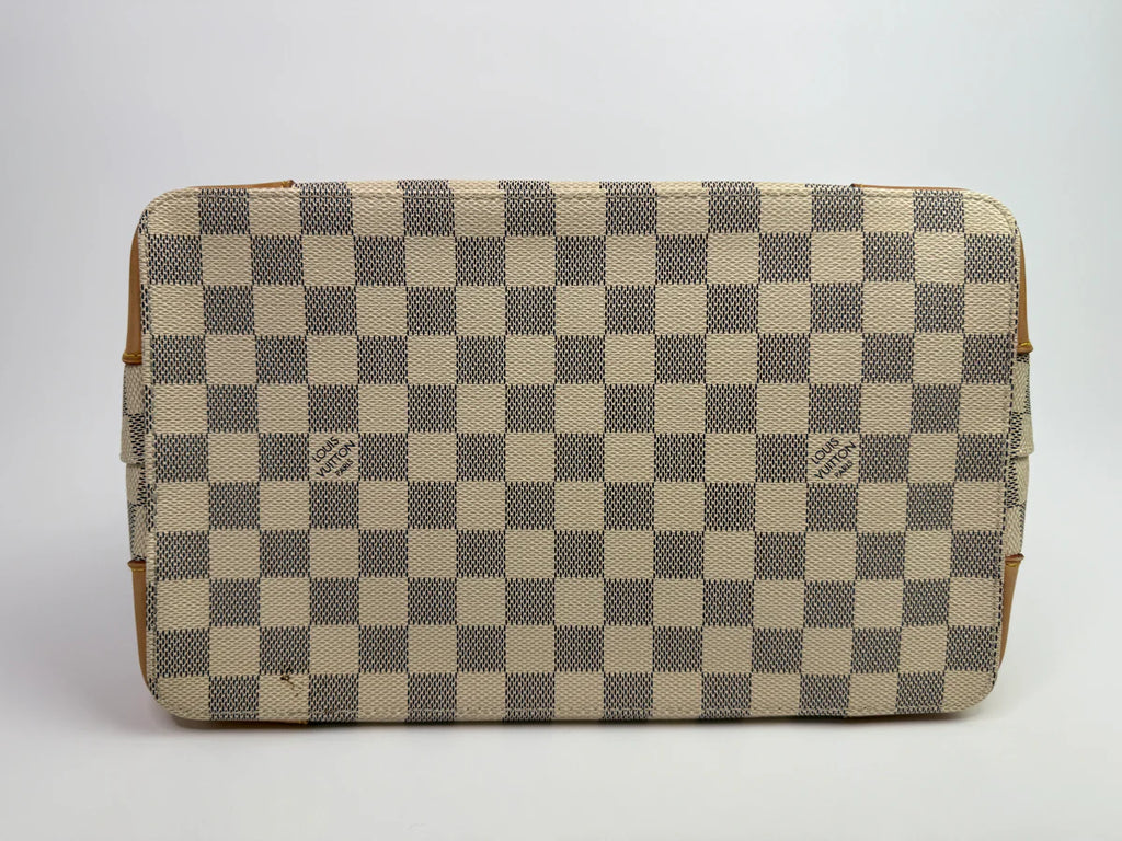 LOUIS VUITTON DAMIER AZUR HAMPSTEAD MM TOTE BAG