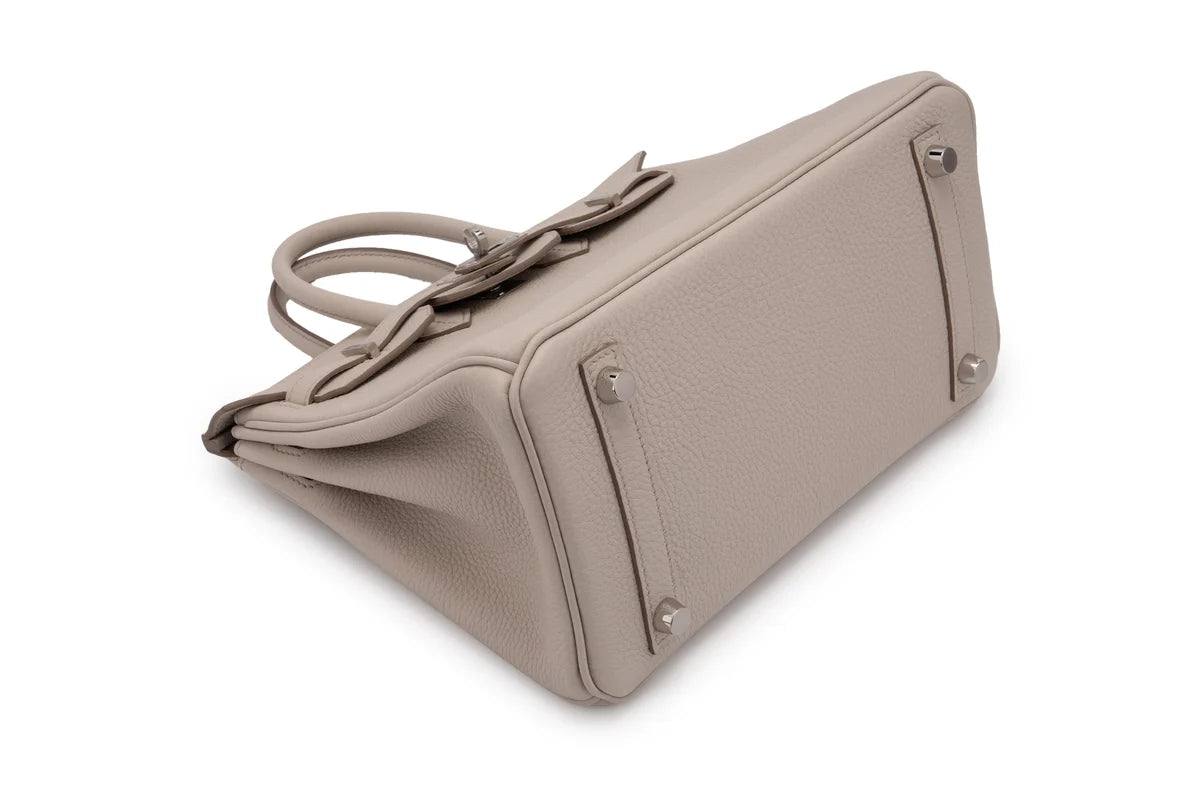 Hermès Birkin 25 Togo Beton PHW