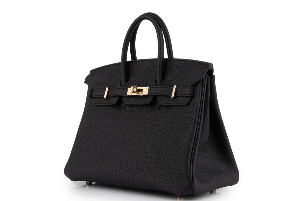 Hermès Birkin 25 Togo Noir PBHW