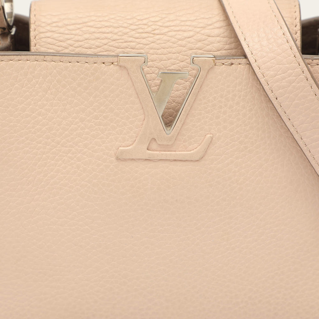 Louis Vuitton Capucines BB Pink Taurillon Leather Bag