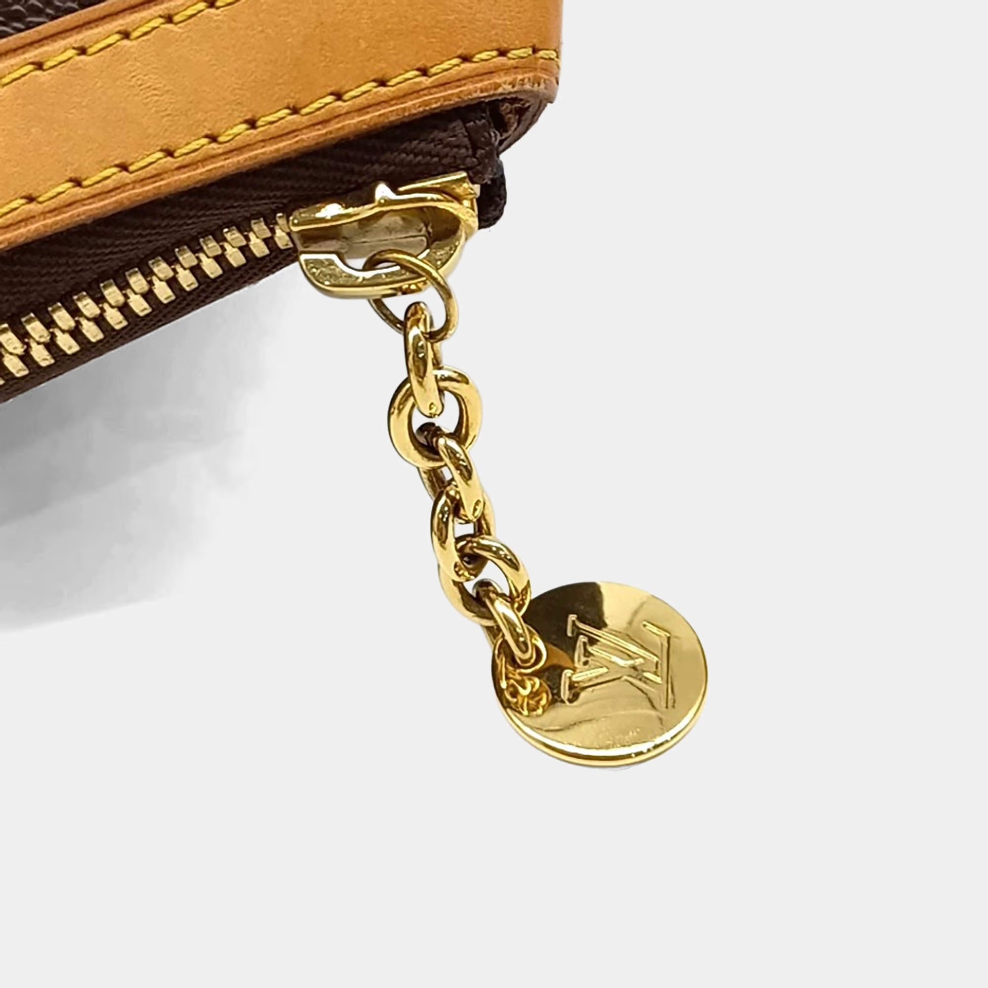 Louis Vuitton Monogram Tivoli Brown Coated Canvas GM Bag