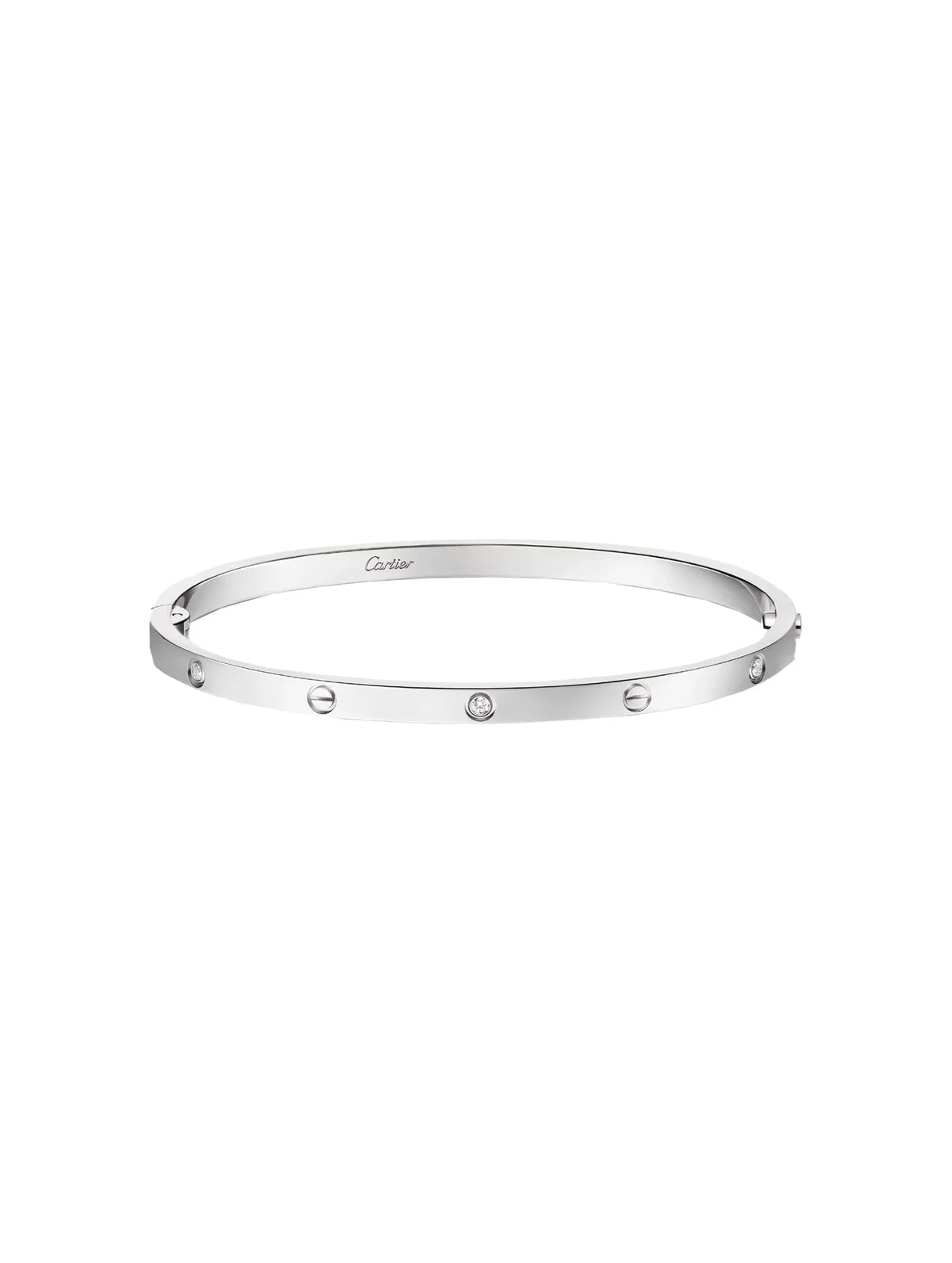 Cartier Love 6 Diamonds Bracelet Size 17