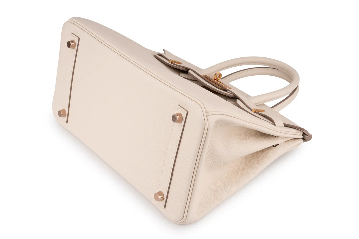 Hermès Birkin 30 Epsom Craie RGHW