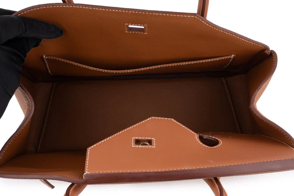 Hermès Birkin 30 Disordre Togo Gold GHW