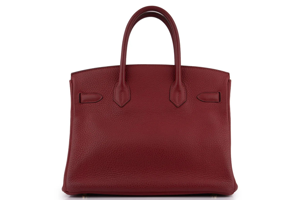 Hermès Birkin 30 Togo Rouge Grenat GHW