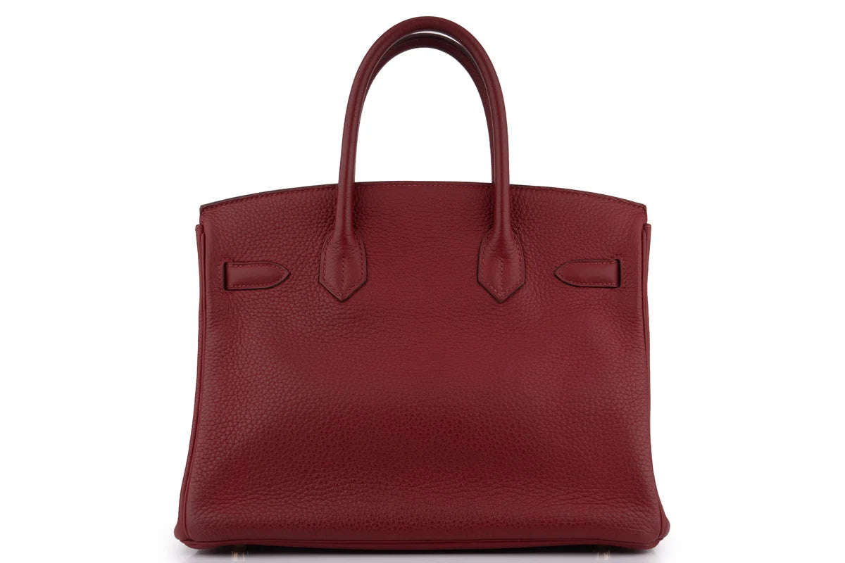 Hermès Birkin 30 Togo Rouge Grenat GHW