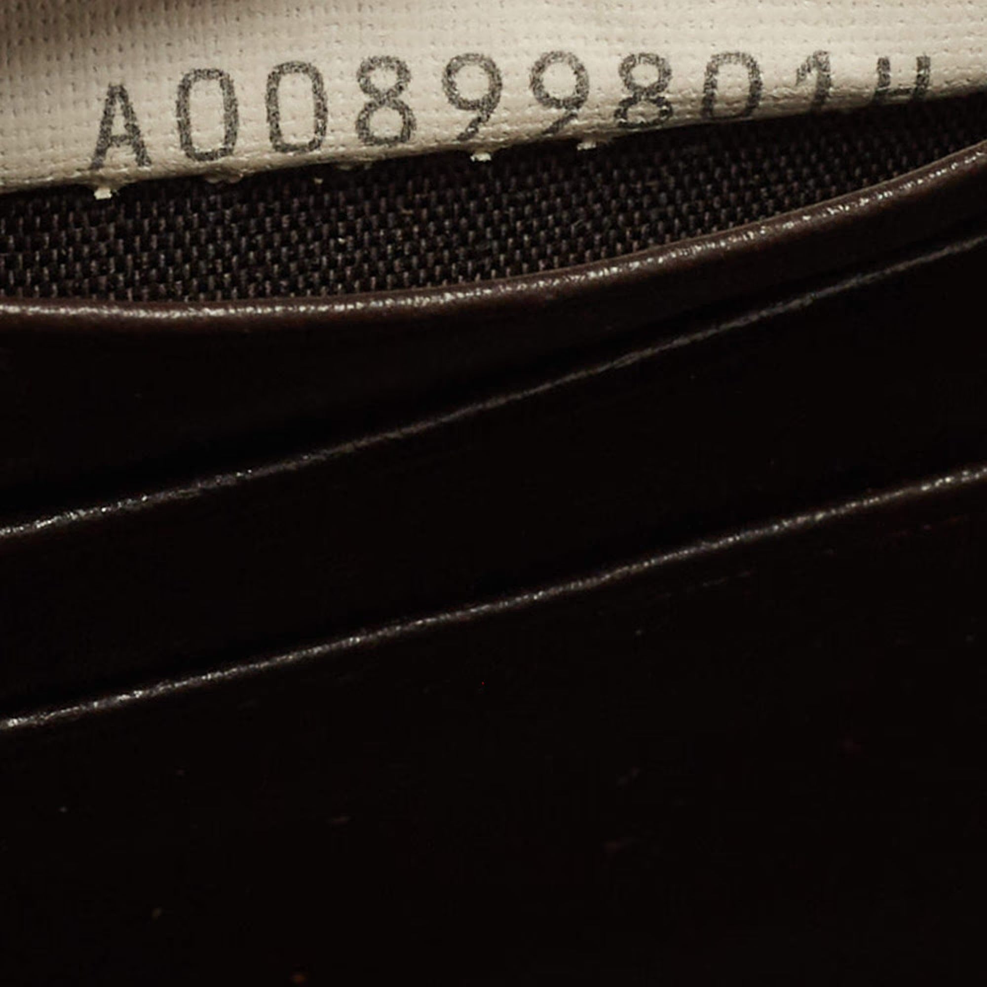 Bottega Veneta Andiamo Choco Brown Intrecciato Leather Clutch