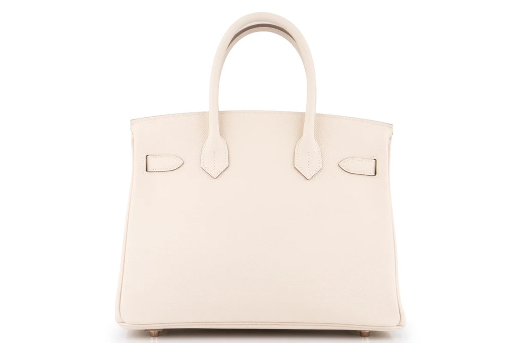 Hermès Birkin 30 Epsom Craie RGHW