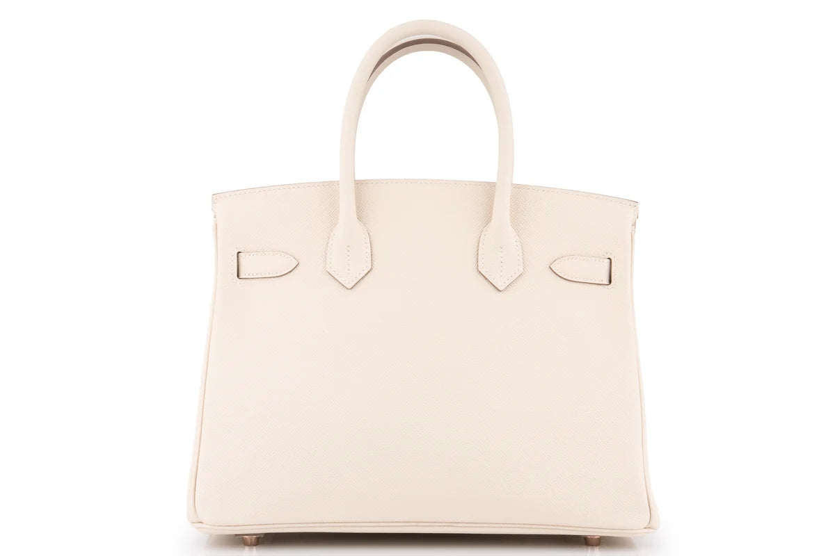Hermès Birkin 30 Epsom Craie RGHW